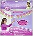Amscan Dazzling Disney Tiana Enchanted Jumbo Add-An-Age Letter Birthday Party Banner Decoration (1 Piece), 10 1/2', Pink/Green