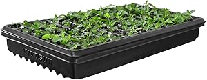 VIVOSUN 10x20 Inches Plant Growing Tray No Drain Holes Heavy Duty for Seed Starter, Plant Propagation Hydroponic Growing Pack of 10