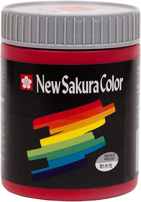 Amazon Co Jp サクラクレパス 絵の具 アクリルポスターカラー 600ml 赤 Etpw 19 文房具 オフィス用品