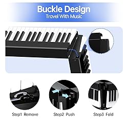 Folding Piano Keyboard, 88 Keys Full Size