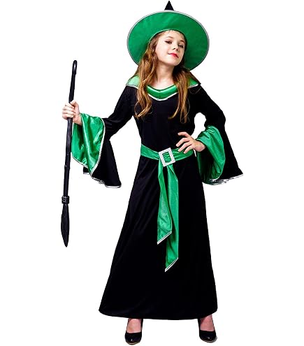Rubie's Official 'Moonlight Witch' Kinderkostüm – Inkl. Hexenkleid & Hut Für Mädchen, Perfekt Für Halloween