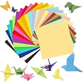 SiluFlorid 300 Sheets Origami Paper 25 Color Double Sided Origami Paper 6x6 | 6" Square Oragami Paper Easy to Fold, tear-resistant, Holds Crisp Creases, Crafts for Handmade Projects Great