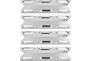 SafBbcue Stainless Steel Heat Plate for Kenmore 146.34611410 146.23679310 146.46372610 146.34461410 146.23678310 146.29162310 146.23680310 146.30213510, Heavy Duty Heat Shield, Flame Tamer