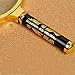 90mm Handheld 5X Loupe Magnifier Magnifying Glass Lens Perfect Viewing Small New -Gold