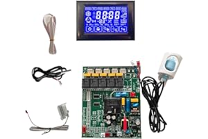 Generic Blue Touch Screen ice Makers Control Board Compatible with Vevor, Cotlin, Coolski etc Brand Machine, with Main Board, Display, and sensors Included
