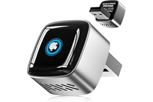 1-Click Switch/Disconnect Wireless CarPlay Adapter for Apple & Android auto Wireless Adapter, 2-in-1 Wired to Wireless mini C