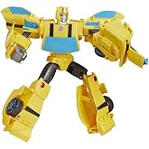 Transformers Cyberverse Action Attackers: Ultimate Class Bumblebee Action Figure Toy