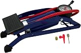 Sakura Single Cylinder Foot Pump PG270 52cm Hose 3 Valve Adaptors