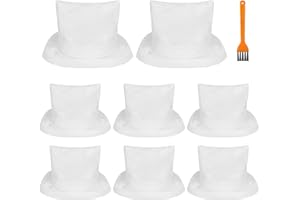 POTIAREY HNVCF10 Replacement Filters Compatible with Black and Decker Dustbuster Filter HNVC215B10, HNV215B12, HNVC215BW52, HNVC115J06, HNVC115B22, HNVC220BCZ01, HNVC220BCP07 Handheld Vacuum Filter（8 Pack）