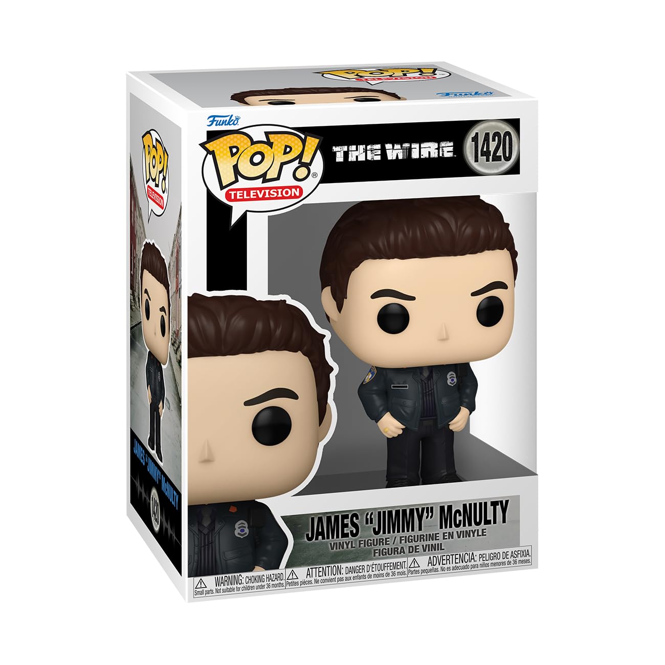 Funko POP! TV: the Wire - McNulty - Collectable Vinyl Figure - Gift Idea - Official Merchandise - Toys for Kids & Adults - TV Fans - Model Figure for Collectors and Display