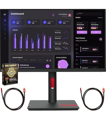 Amazon.com: Lenovo ThinkVision T24i-30 23.8p TS : Electronics