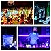 LED Coaster,12 Pack Light Up Coasters,LED Bottle Lights,Bottle Glorifier,LED Sticker Coaster Discs for Wine Bottle Clear Glass Cup Vase Color Changing Lights -Party,Wedding,Bar,Party Decoration