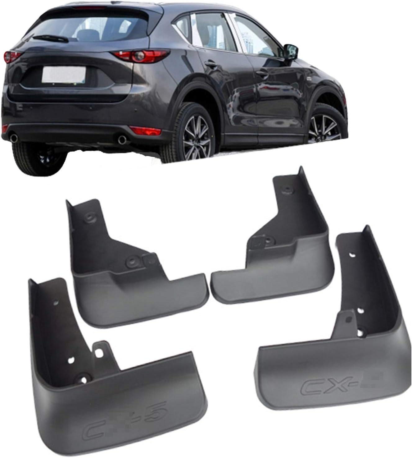ZTJ Mudguard Compatible with Mazda CX5 20132020 Car Front Rear Mud