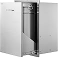 VEVOR Outdoor Kitchen Trash Drawer 19.7"W x 29"H x 15.7"D Inch Outdoor Kitchen Drawers Stainless Steel for Outdoor BBQ Island Kitchen