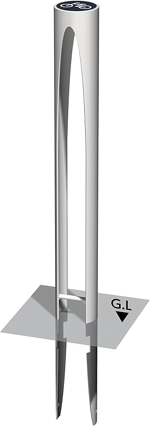 Amazon サンポール 自転車スタンド サイクルスタンド Cys u Cw 固定式 クレイホワイト カーポート 車庫アクセサリ