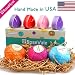 Bath Bombs Gift Set - Bath Bombs Kit - Ultra Lush Spa Fizzies - Enjoyable than Bath Beads & other Bath Body Products - Add to bath bubbles - Relaxation Kit Bath Basket, 3 Assorted Gift Set