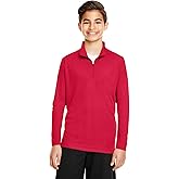 Team 365 Youth Zone Performance Quarter-Zip XL SPORT RED
