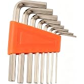 ZMSHANGMAO Hex Key Set, 8-Piece Metric Allen Wrench 1.5-6mm | Chrome Vanadium Steel, L-Shaped, For Furniture Bike Electronics Repair
