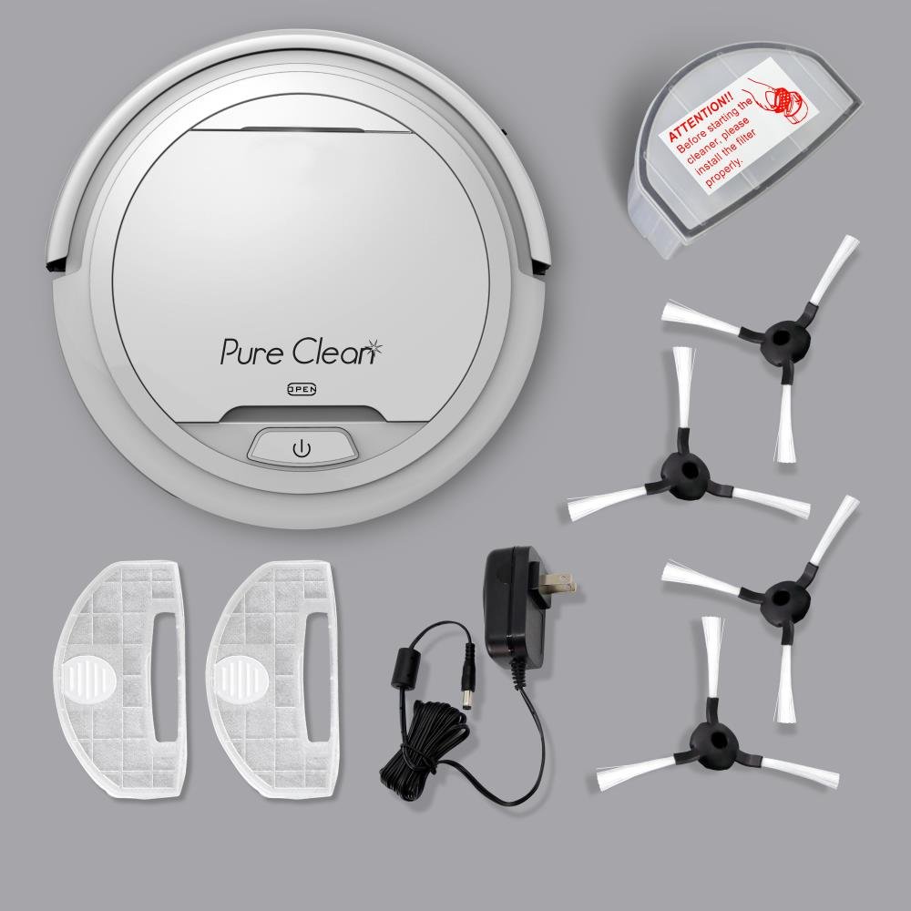 PureClean Automatic Robot Vacuum Cleaner Bot Self Detects Stairs