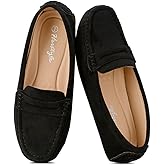 Herstyle Women's Loafers, Comfy Dressy Flats, Slip-On Penny Loafers & Moccasins with Cushioned Footbed, Lightweight Business Casual Shoes for Office, Walking & Travel (2025)