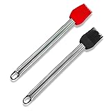 2-Pack Stainless Steel Silicone