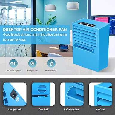 StillCool ventilador refrigerador portátil para aire acondicionado ...