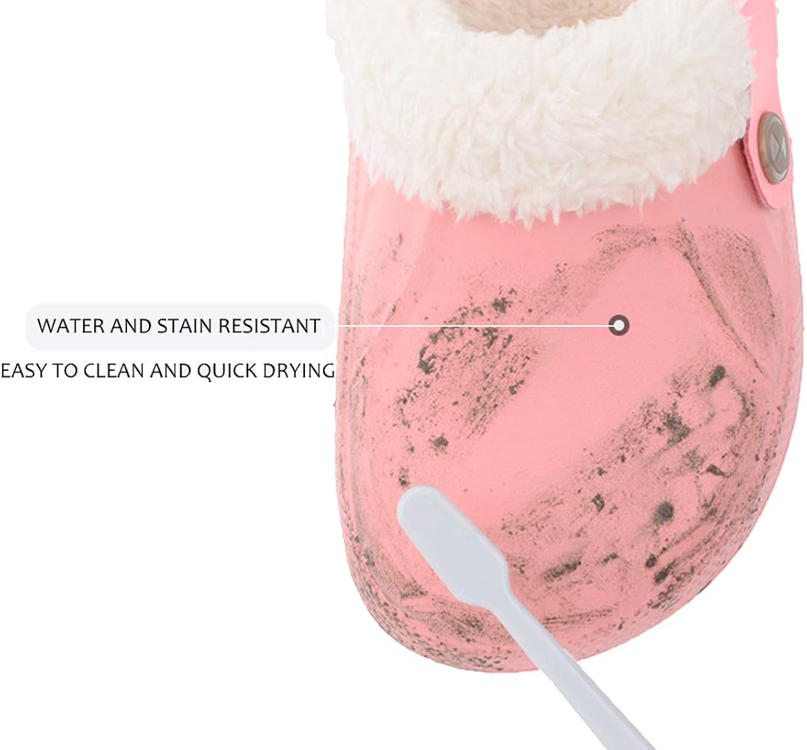 fleece lined garden clogs