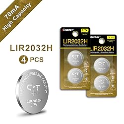 CT-ENERGY LIR2032 Rechargeable Batteries 3.7V with