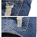 Weigou Women Short Jeans Retro Hole Burr Loose Large Size Women Shorts Fenim Low Waist Shorts