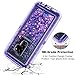 Coolden Case for Galaxy S9 Plus Cases Protective Glitter Case for Women Girls Cute Bling Sparkle Heavy Duty Hard Shell Shockproof TPU Case for 6.2 Inches Samsung Galaxy S9 Plus, Purple
