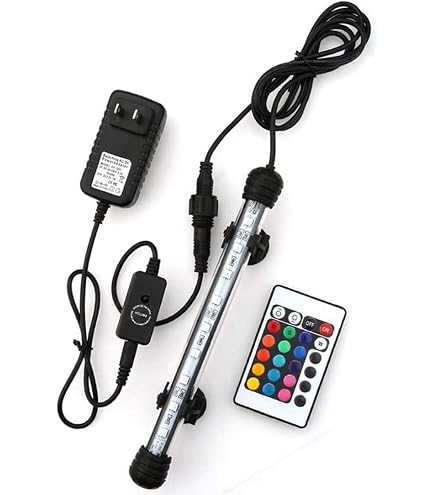 SEEGO Submersible LED Light Set – 4 Pack With Remote, 13 Colors + 4 Dynamic Modes, IP68 Waterproof, Battery Operated (AAA), For Pool, Aquarium, Bathtub & Wedding Decor