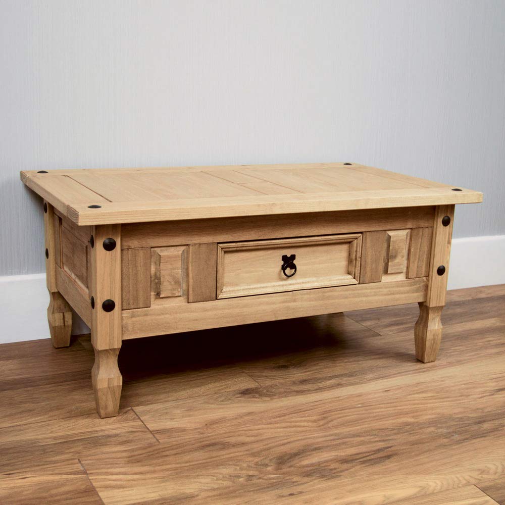 Home Discount Corona Coffee Table With Drawer Amazon.co.uk Kitchen & Home