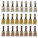 Find-Its - Findings For Fused 24-Piece Floral Print Bails, Antique Plated