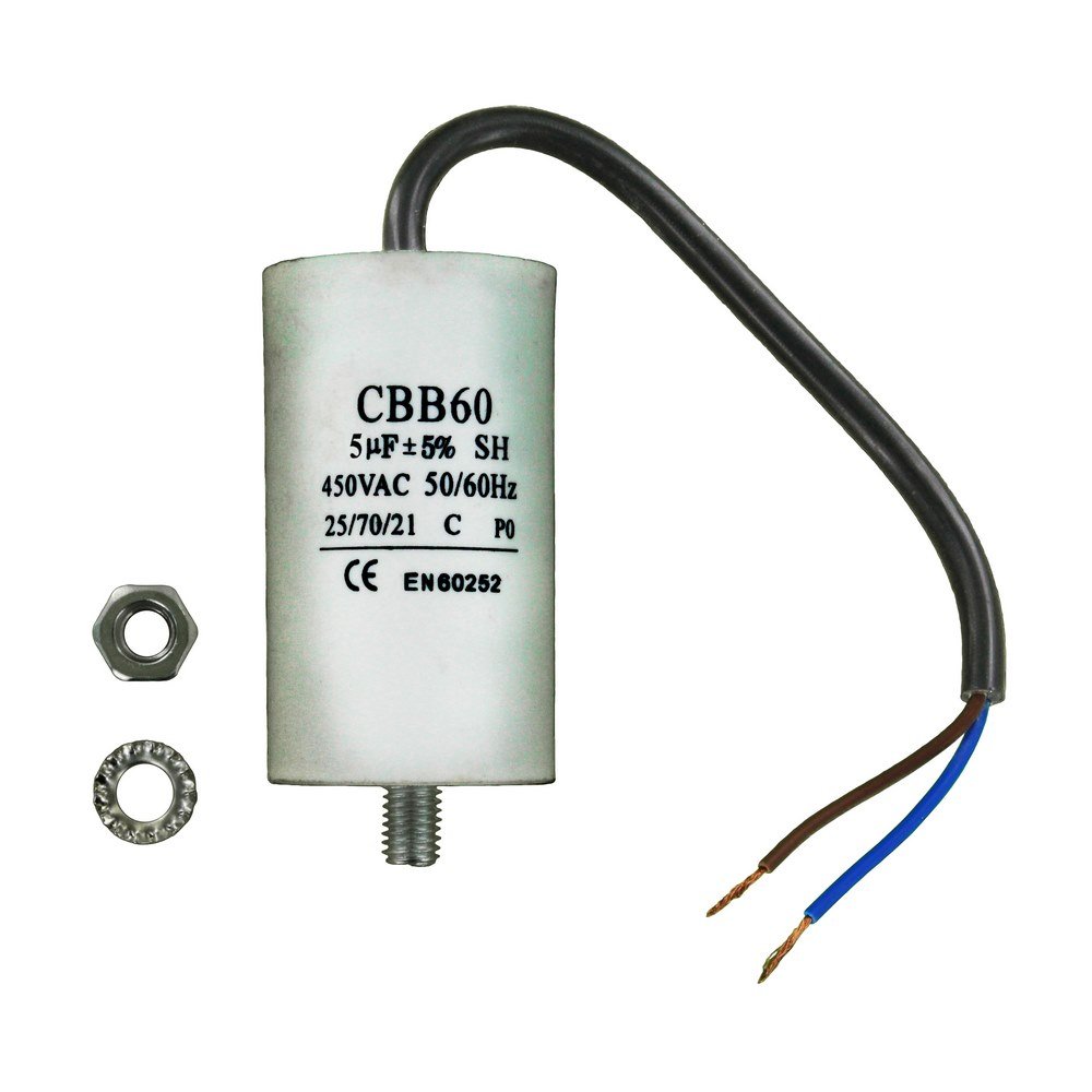 Maddocks 11-CA-015C Universal Capacitor with Cable Connectors, 19 cm