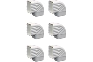 Begot 1 Pcs Gutter Downspout Elbow Gutter Connector Roofing Gutters Rainwater Drainage 90 Degree Side Downspout Extension, Ea