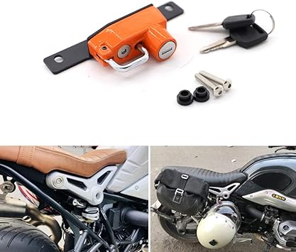 motorcycle helmet lock amazon