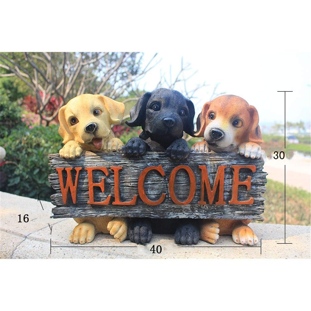 Best Large Animal Welcome Sign Figurines For Home Decor