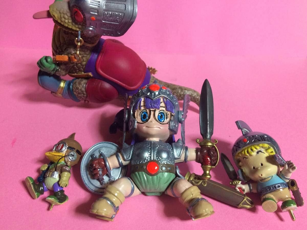 Amazon バンダイ プラモデル Dr スランプ アラレちゃん ファンタジードラゴン 消しゴム アラレちゃん 塗装済み 完成品 フィギュア ドール 通販