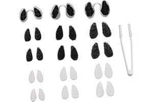 Invisible Nasal Filter, Ultra Breathable Nasal Filters, Nose Plugs for Smells, Pollen, Dust, Small + Medium + Large Round Sha