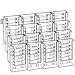 Azar Displays 252324 16-Pocket Trifold Size Wall Mount Display
