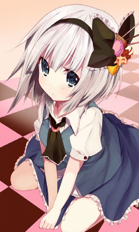 あすつく 萌え 可愛い女の子 生地 糸