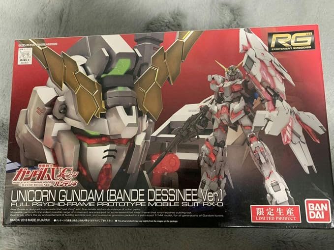 最新情報 Rg 機動戦士ガンダムuc ユニコーンガンダム バンデシネver 1 144スケール 色分け済みプラモデル 宅送 Smartfin Biz