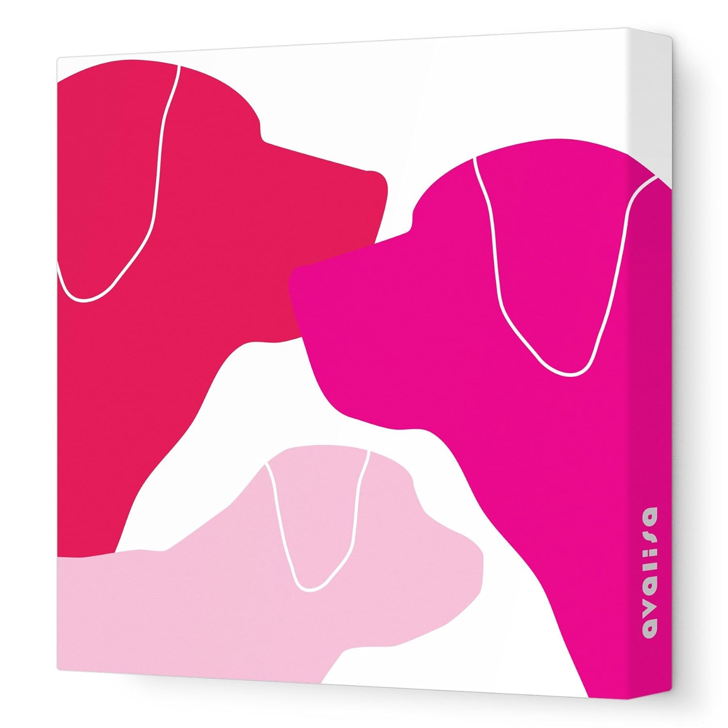 Amazon Com Reproduccion En Lienzo De Arte De La Pared Familia