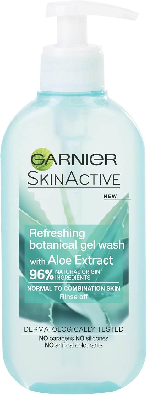 garnier aloe gel wash