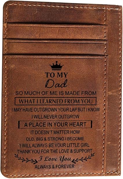 leather wallet for dad
