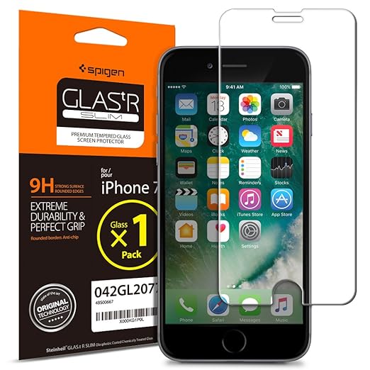 Pellicola in vetro temperato per iPhone 6/6S
