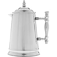Francois et Mimi Vintage-Style Double Wall French Coffee Press, 34-Ounce, Stainless Steel