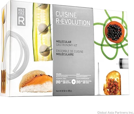 Amazon Molecule R Cuisine R Evolution Kit 全米で大人気 分子グルメキット 近未来の超料理法 最新式モレキュラー ガストロノミーdiyキット 分子美食 モレキュラー美食 日本正規品 ツールセット オンライン通販