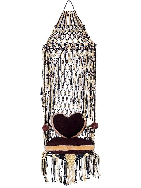 Krishna Zula Hanging Home Swing (Set 2_135 cm X 57 cm X 43 cm)