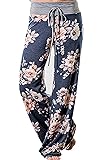 NEWCOSPLAY Women's Comfy Pajama Pants Floral Print